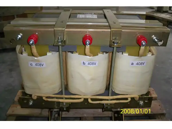 High impedance power transformer